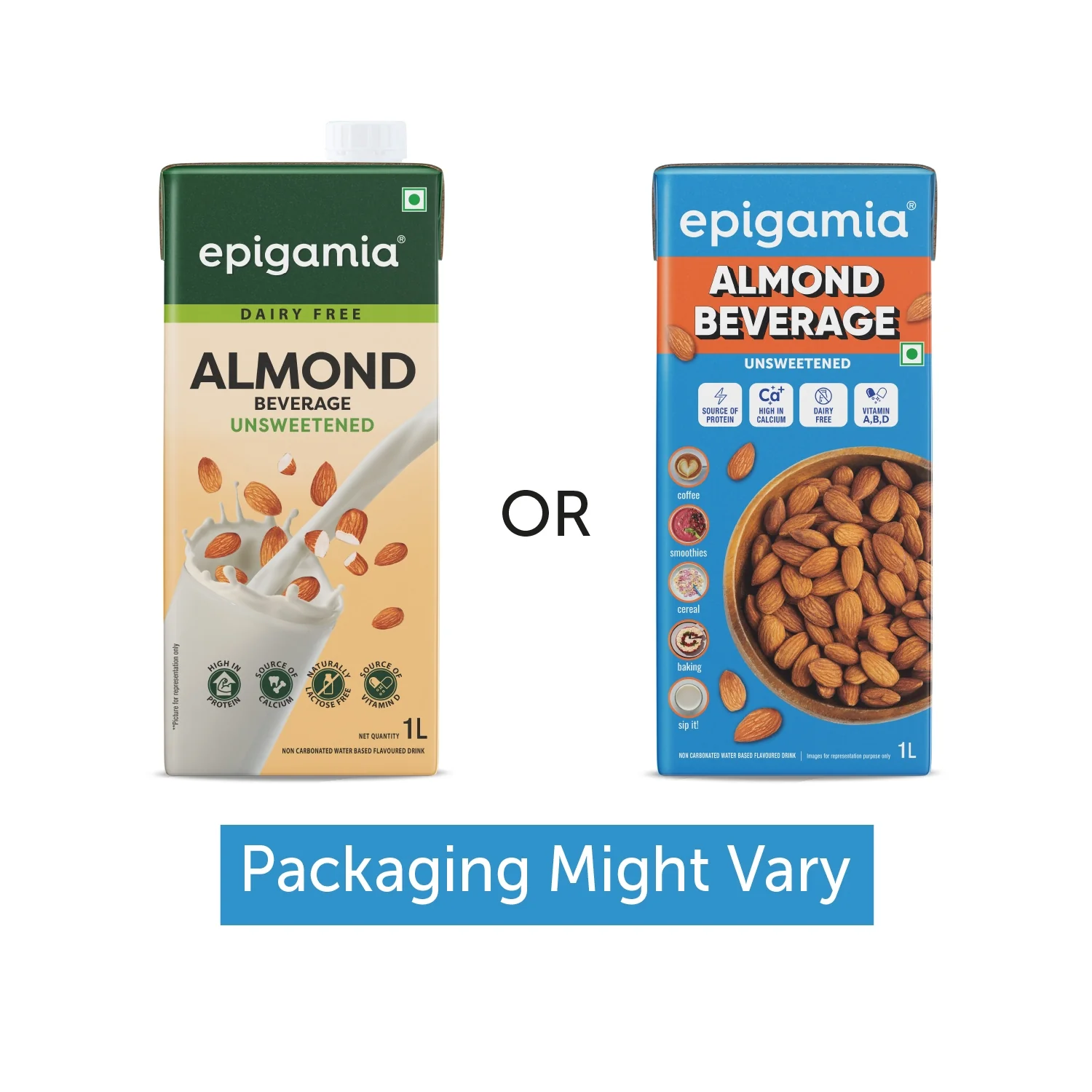 almond beverage, unsweetened, 1 litre each- pack of 2 - Image 3