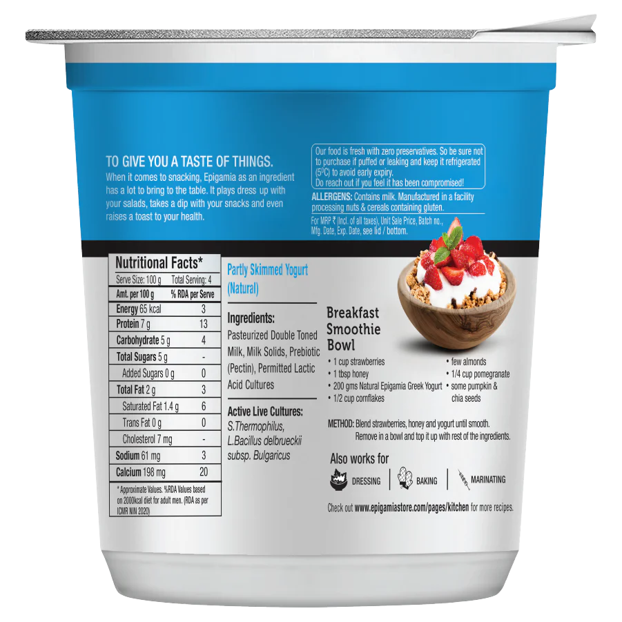 greek yogurt, natural - Image 4