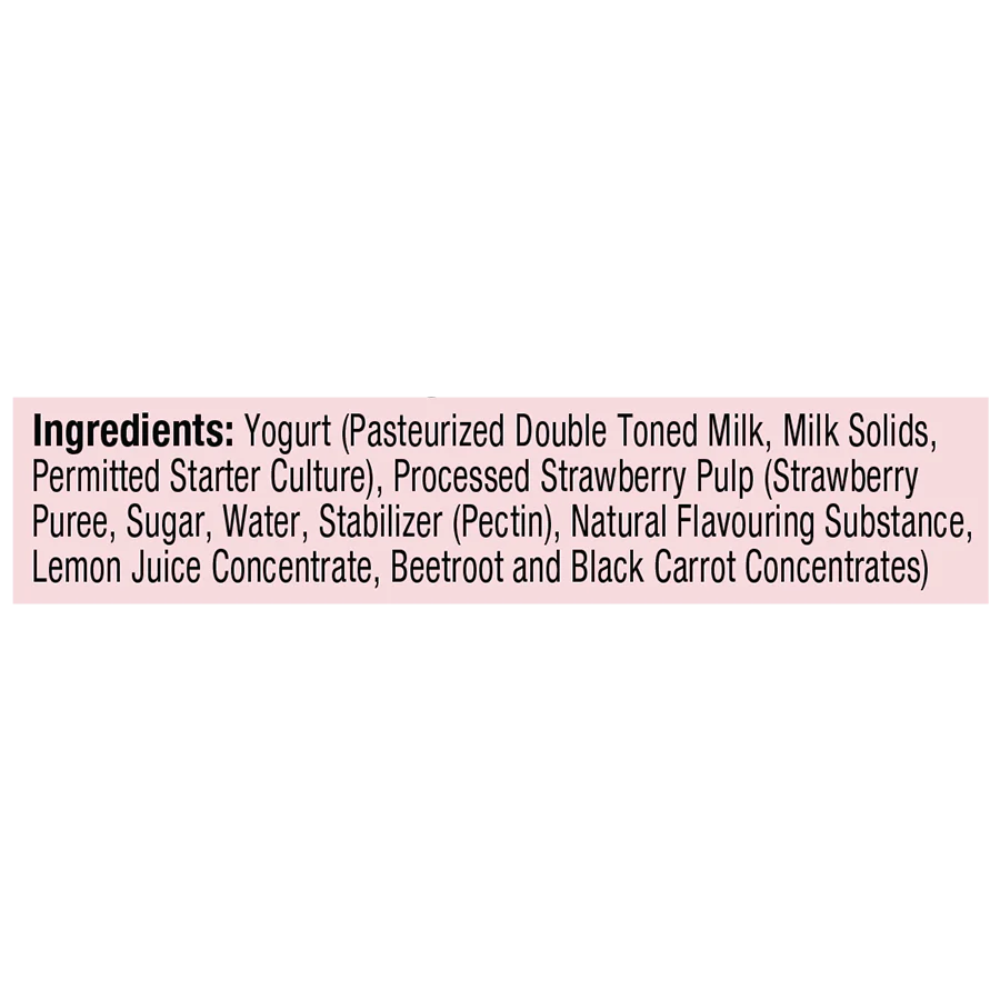 fruit yogurt, strawberry - Image 8
